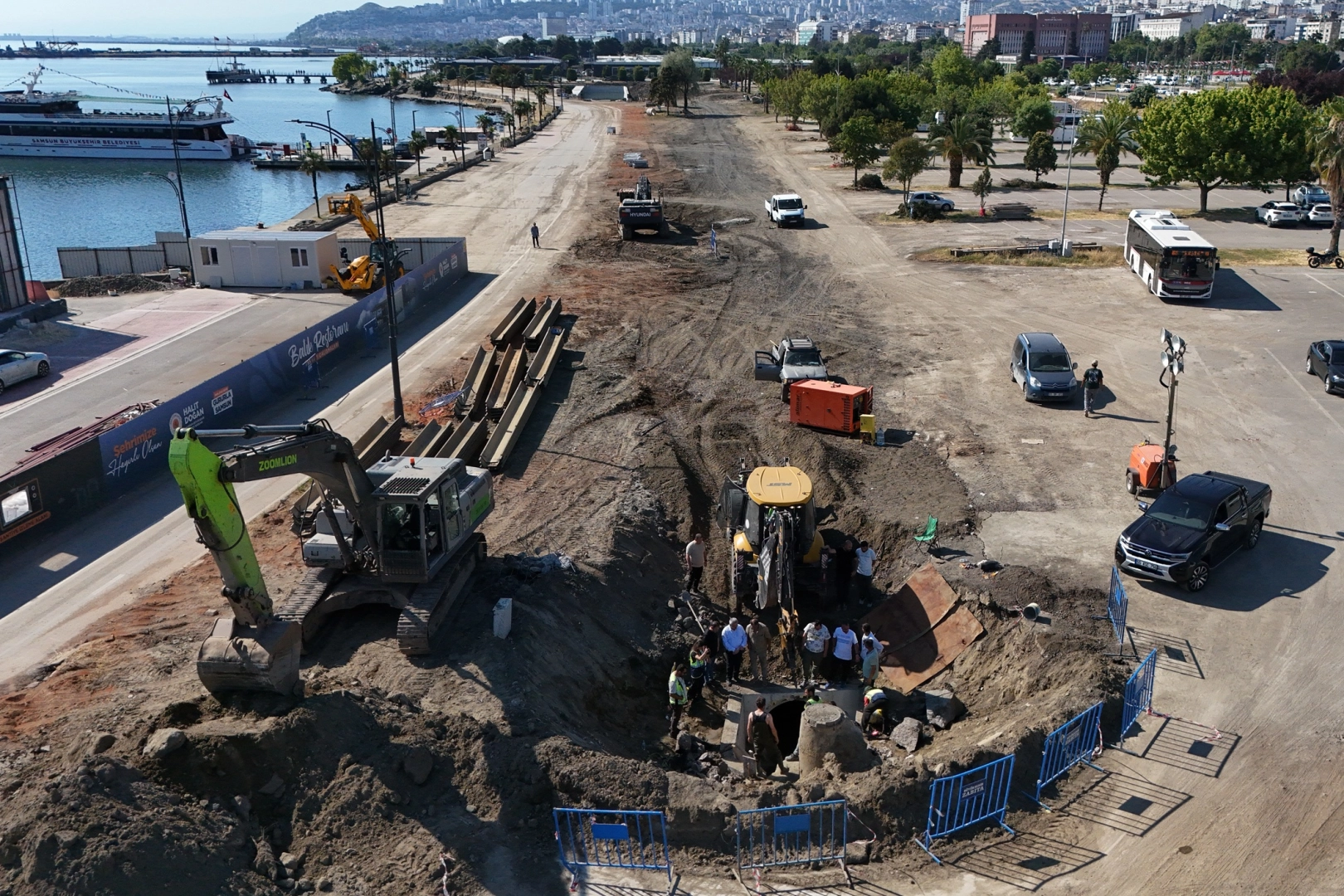 Samsun İlkadım Atık Su Kolektör Hattı Projesi'nin tamamlanması