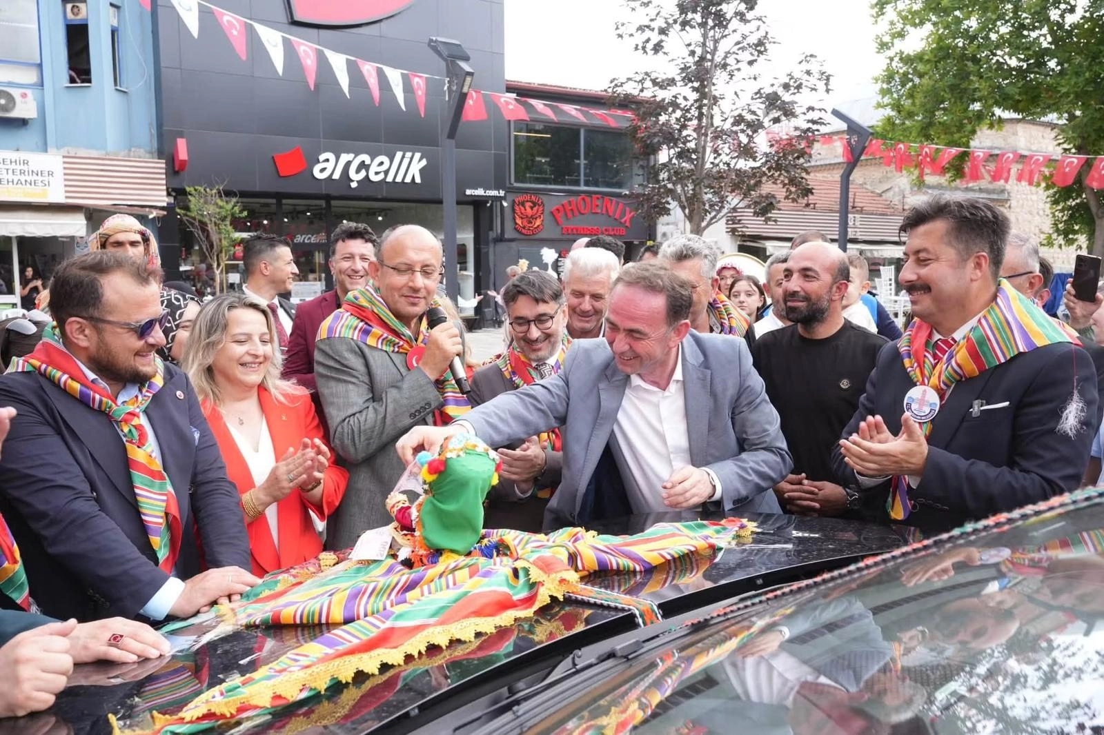 Orhan Gazi ve Nilüfer Hatun temsili gelin uğurlama programı