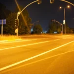 Kocaeli İzmit'te yenilenen yol çizgileri