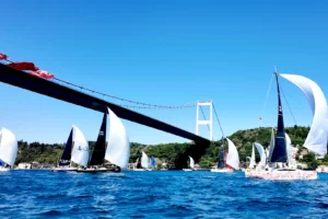 55. TAYK-AKPA Deniz Kuvvetleri Kupası Uluslararası Yat Yarışı İstanbul Boğazı'ndan başlıyor
