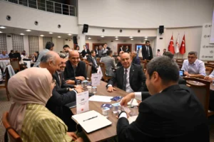BASDEC üyeleri TUSAŞ ve SSB temsilcileriyle bir araya geldiği toplantı