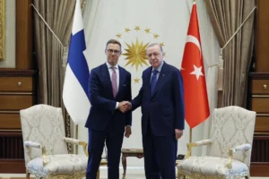 Cumhurbaşkanı Erdoğan ve Finlandiya Cumhurbaşkanı Stubb, NATO Zirvesi kapsamında Ankara'da görüşüyor.