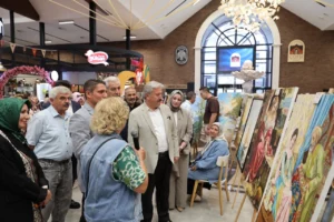 Melikgazi Belediyesi Sanat Melikgazi Yıl Sonu Resim Sergisi'nden bir kesit