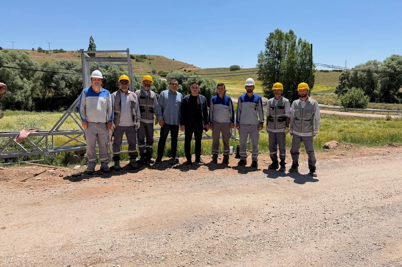 KCETAŞ tarafından Pınarbaşı ve Bünyan ilçelerinde yenilenen enerji nakil hatları