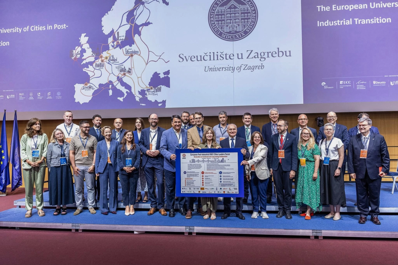 Maltepe Belediye Başkanı Esin Köymen, Zagreb'deki Avrupa Kent Liderleri Forumu'nda konuştu.