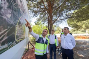 Aliağa'ya yapılan 2.5 milyar TL'lik altyapı yatırımını gösteren görsel