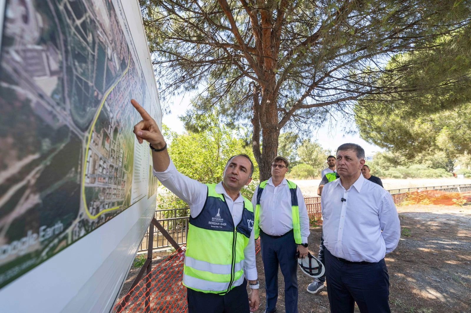 Aliağa'ya yapılan 2.5 milyar TL'lik altyapı yatırımını gösteren görsel