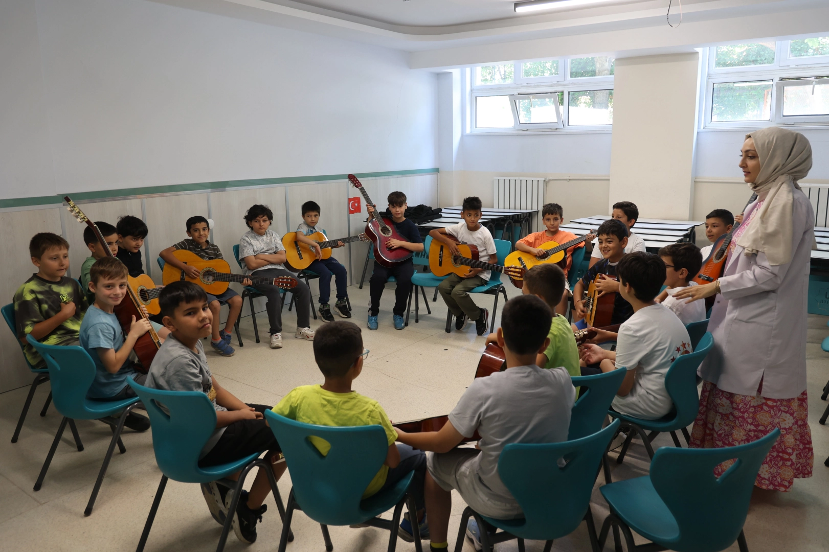 Konya Bilgehaneler yaz okulu açılışı ve öğrencilerin katılımı