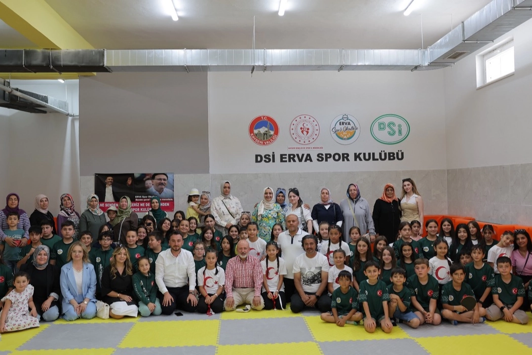 Kocasinan Belediyesi Kocaburger programı ERVA Spor Okulları'nda devam ediyor
