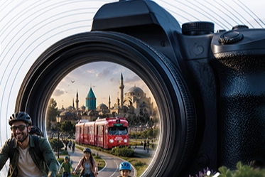Konya Büyükşehir Belediyesi tarafından düzenlenen Avrupa Bisiklet Başkenti Konya fotoğraf yarışması