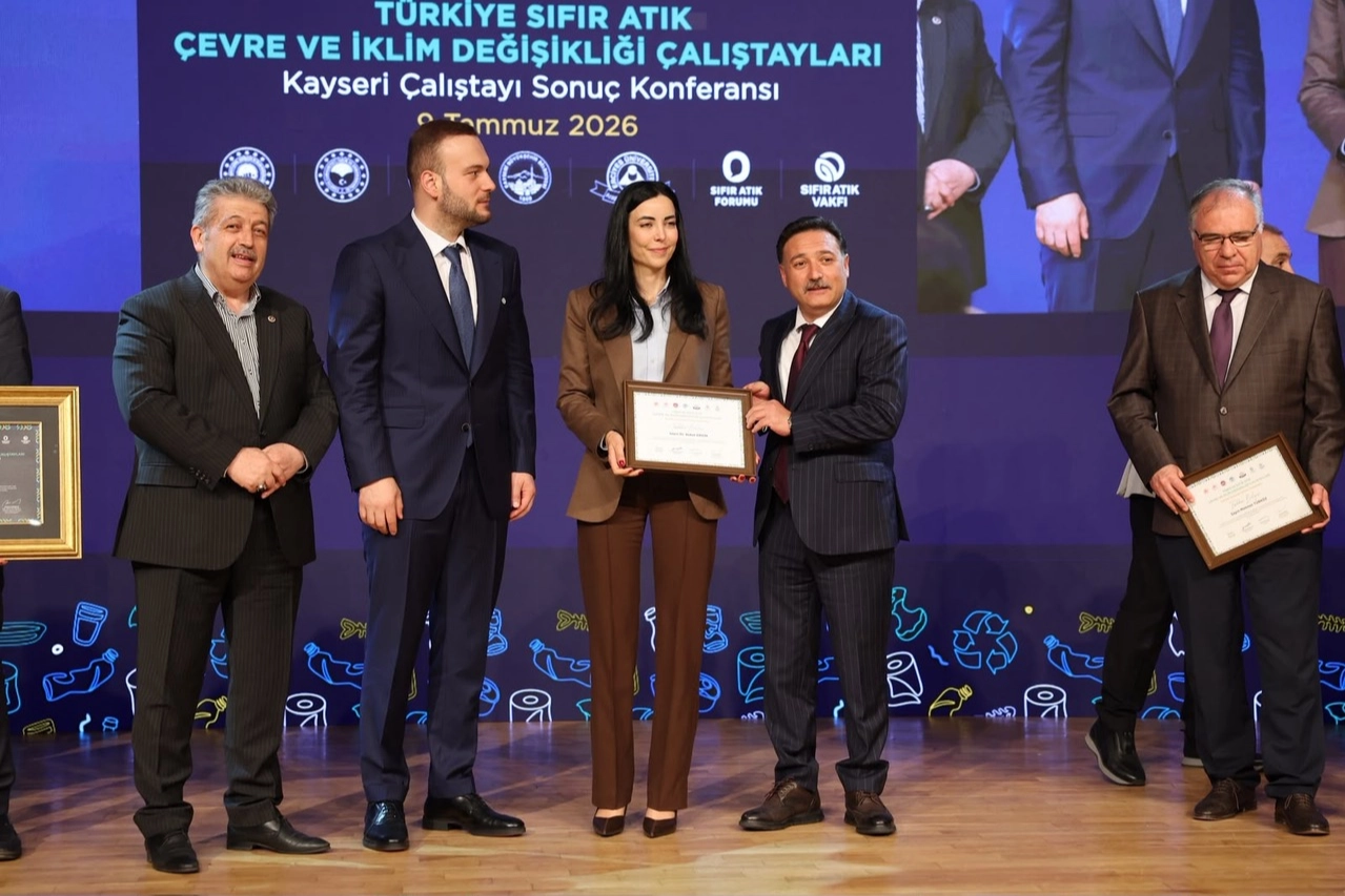 Kayseri Büyükşehir Belediyesi'nin çevreye duyarlı projelerini temsil eden bir görsel
