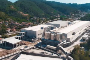 Zonguldak'ta hizmete giren Modern Karton'un 850 milyon dolarlık kağıt üretim tesisi