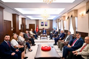 Malatya iş dünyası temsilcileri ABD pazarı yatırım fırsatlarını değerlendiriyor