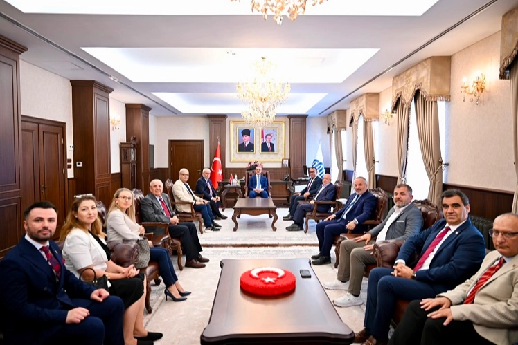 Malatya iş dünyası temsilcileri ABD pazarı yatırım fırsatlarını değerlendiriyor