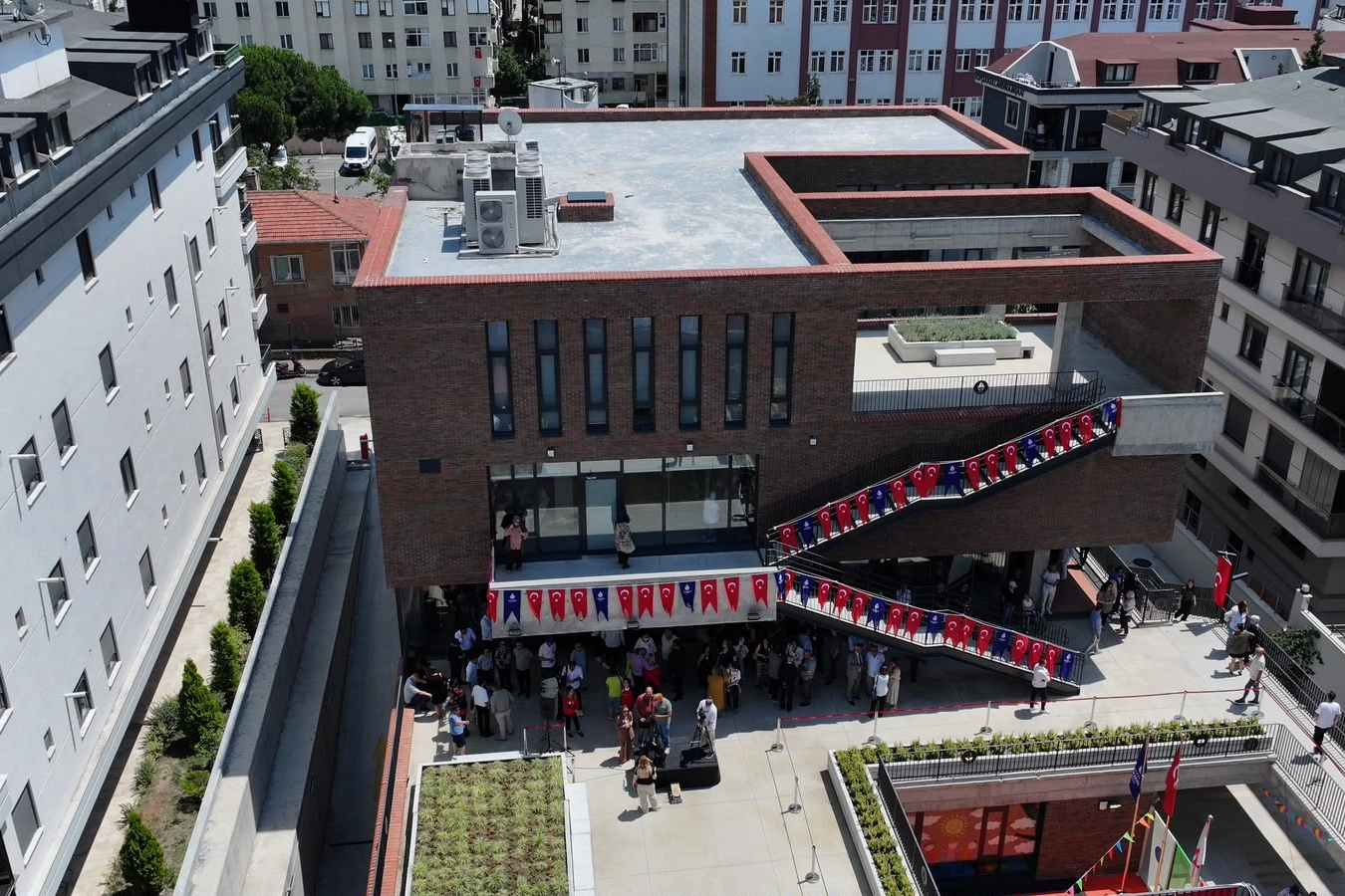 Maltepe Çınar Yaşam Kampüsü açılışından genel görünüm