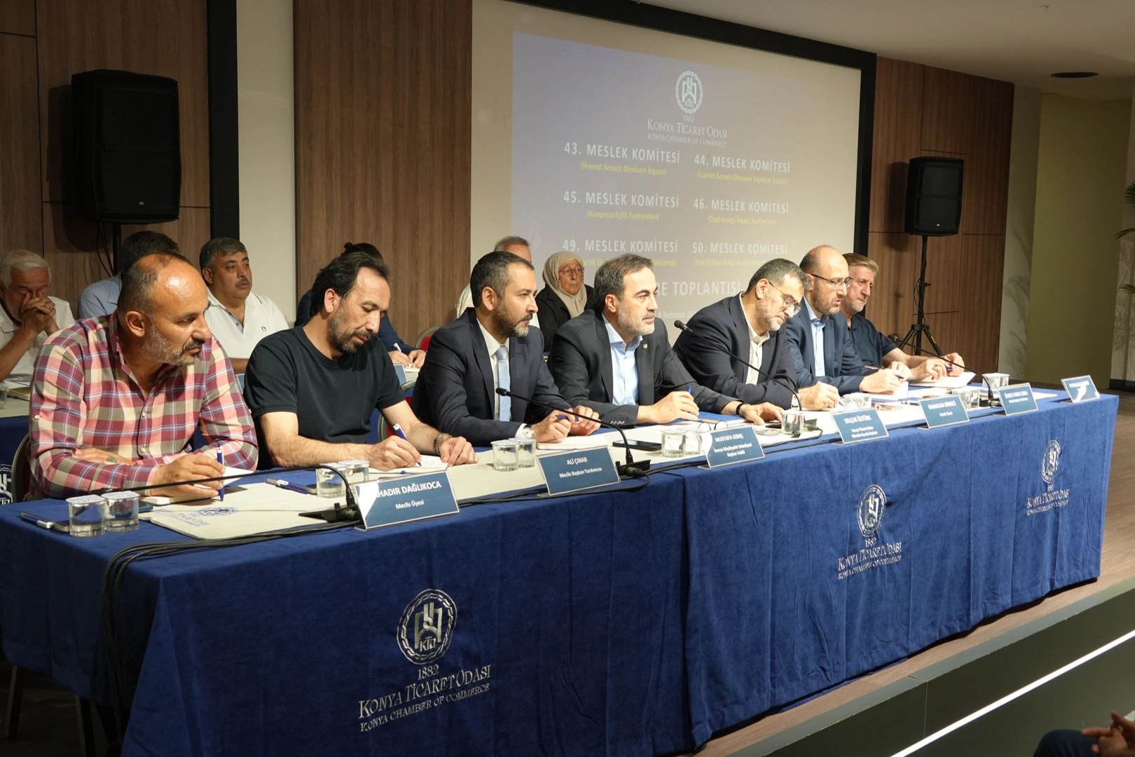 Konya Ticaret Odası meslek komiteleri ile istişare toplantısı yapıldı