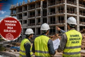 İstanbul Üniversitesi-Cerrahpaşa Avcılar Yerleşkesi'ndeki yurt binalarının yeniden yapımını gösteren görsel