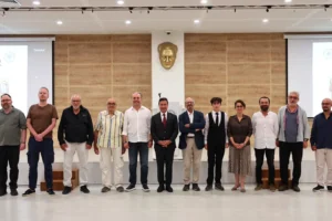 Muğla'da düzenlenen Uluslararası Karikatür Yarışması 'Aşk ve Sevgi' temalı ödül töreni