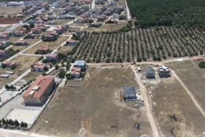 Muğla'nın Yatağan ilçesinde MUSKİ tarafından yapımı devam eden modern kanalizasyon hattı