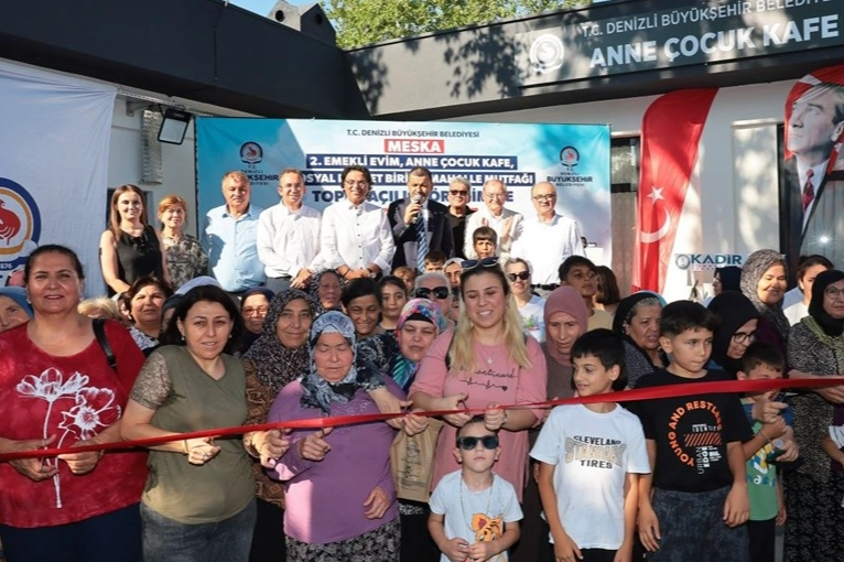 Denizli Meska Sosyal Tesisleri toplumsal dayanışma ve sosyal hizmet merkezi açılışı