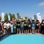 Kayseri'de 15 Temmuz Demokrasi ve Millî Birlik Günü anısına düzenlenen koşuya katılan vatandaşlar