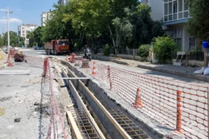 İzmir'in kuzey ilçelerinde yağmur ve atık su altyapısını güçlendirme çalışmaları