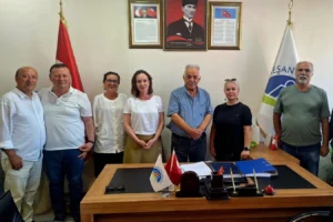Keşan Kent Konseyi Başkanı Hasan Karagöz ve Yürütme Kurulu üyeleri kamu kurumlarını ziyaret ediyor.