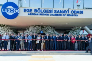 Ege Bölgesi Sanayi Odası'nın İzmir'deki yeni hizmet binası açılış töreninden genel plan