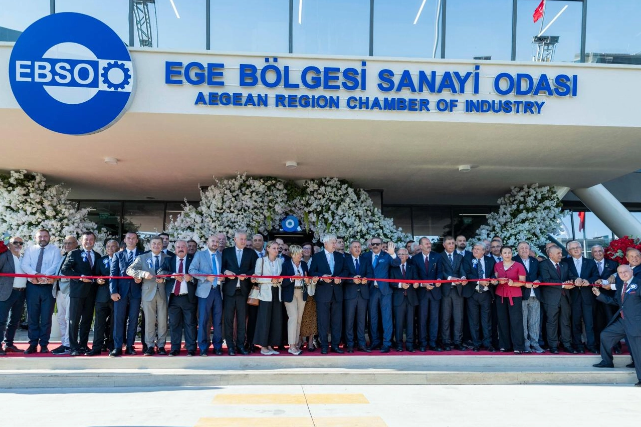 Ege Bölgesi Sanayi Odası'nın İzmir'deki yeni hizmet binası açılış töreninden genel plan