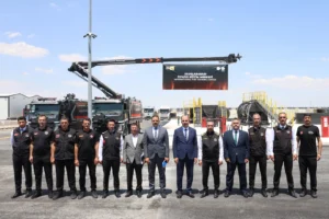 Konya Büyükşehir Belediyesi İtfaiyesi'nin JOIFF akreditasyonunu temsil eden bir görsel.