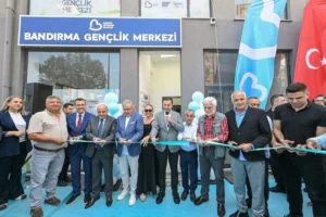 Balıkesir Büyükşehir Belediyesi tarafından Bandırma'da açılan ikinci gençlik merkezi