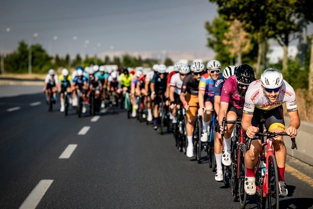 Visa Maximum Gran Fondo Başkent bisiklet yarışı katılımcıları