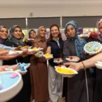 Mersin Evimiz Atölye Projesi kapsamında mum yapım atölyesine katılan kadınlar