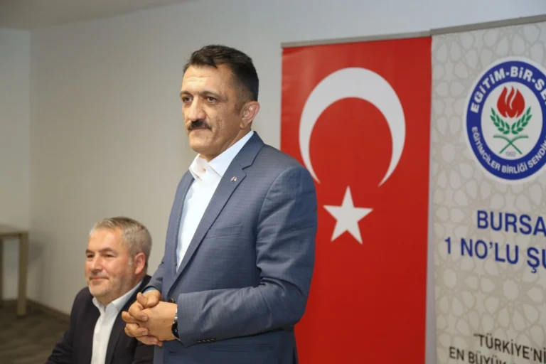 Adil Yazıcıoğlu Eğitim-Bir-Sen Bursa 1 Nolu Şube Başkanlığı'na adaylığını açıkladı