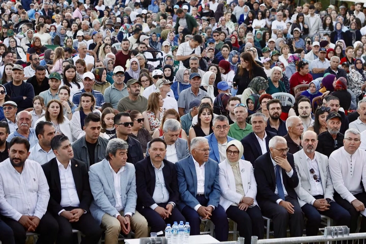 Kayseri'de 8 yıl aradan sonra düzenlenen Uluslararası Uzunyayla Çerkes Kültür Festivali'nden görüntüler
